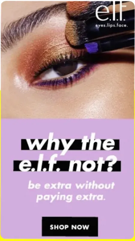 Snapchat e.l.f. 品牌广告案例